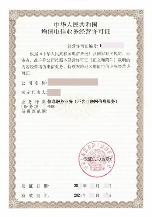 第一类增值电信业务许可证全解 业务范围、申请条件与合规要点